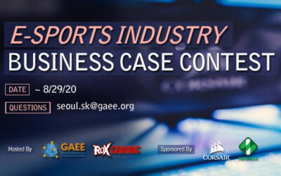 GAEE and ROX Gaming to launch the 2020 E-Sports Industry Business Case Contest