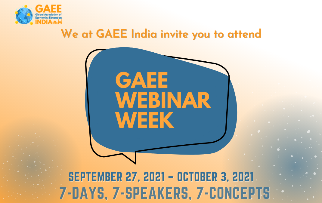 GAEE Webinar Week: 7 Days – 7 Speakers – 7 Concepts